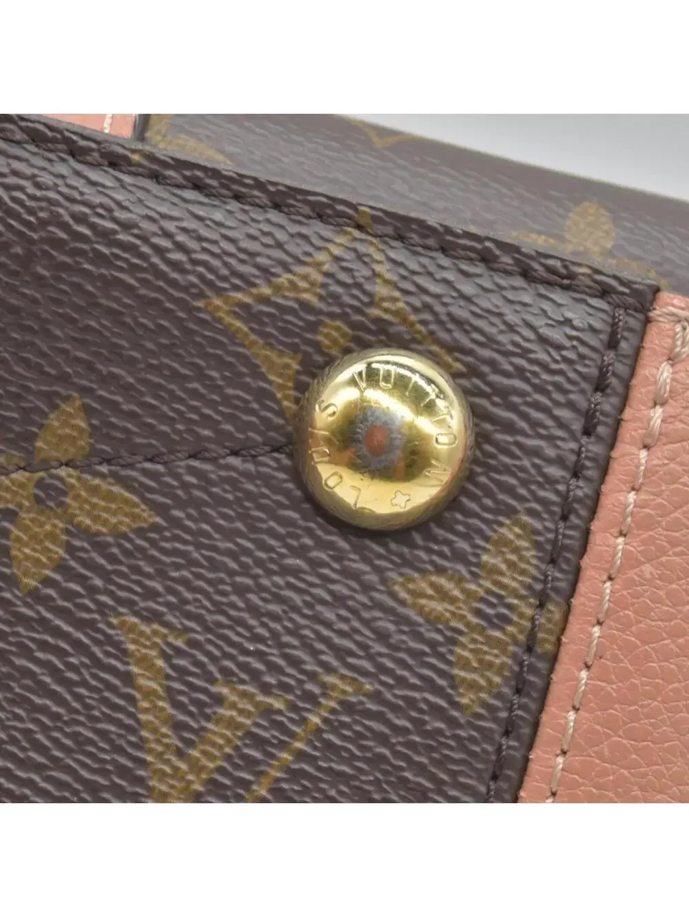 2019 Louis Vuitton Soufflot BB Monogram Peach Cloth CA4129